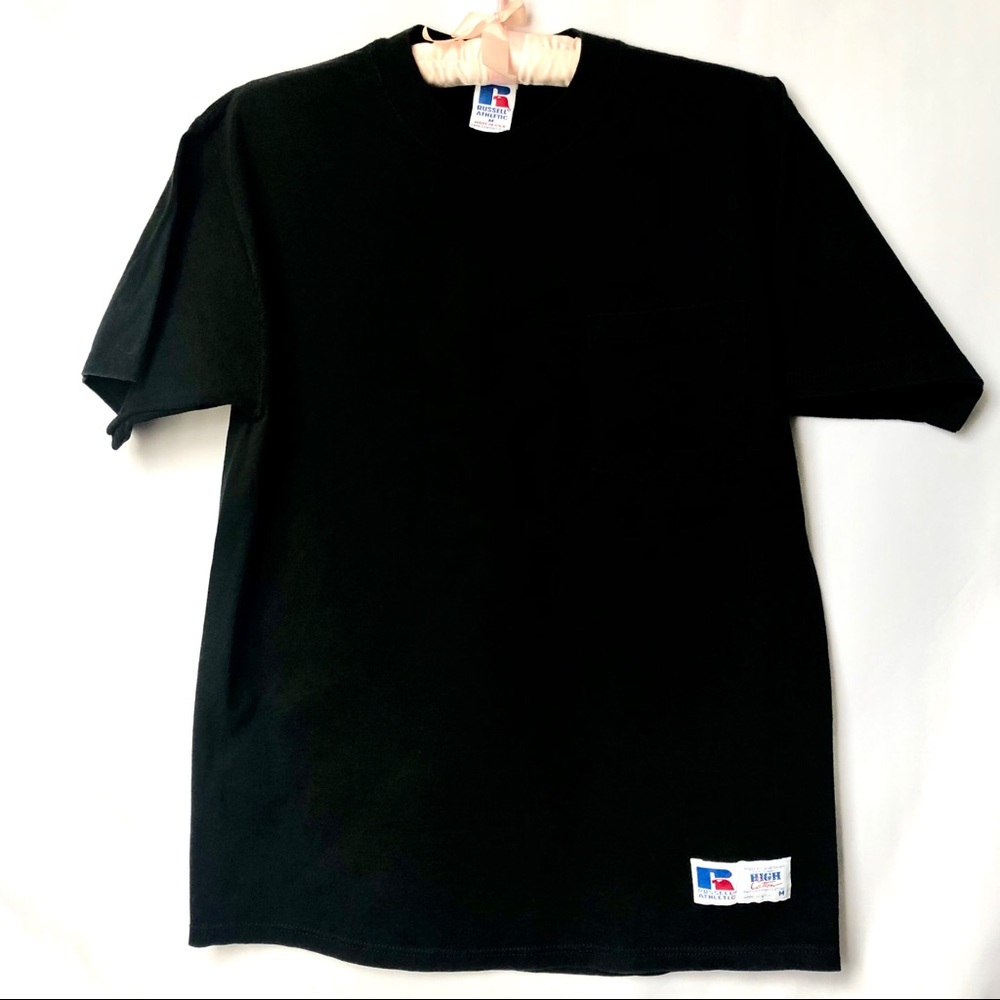 Vintage Russell Athletic black short sleeve tee